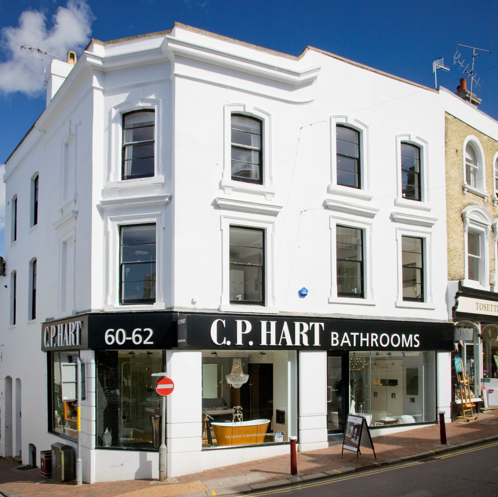 Bathroom Showrooms in Tunbridge Wells | C.P. Hart | Luxury Bathrooms
